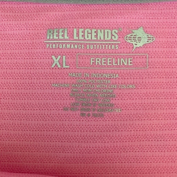 NWT Reel Legends Pullover Round Neckline Long Sleeve UPF 30 Quick Dry Women’s XL - Picture 3 of 8